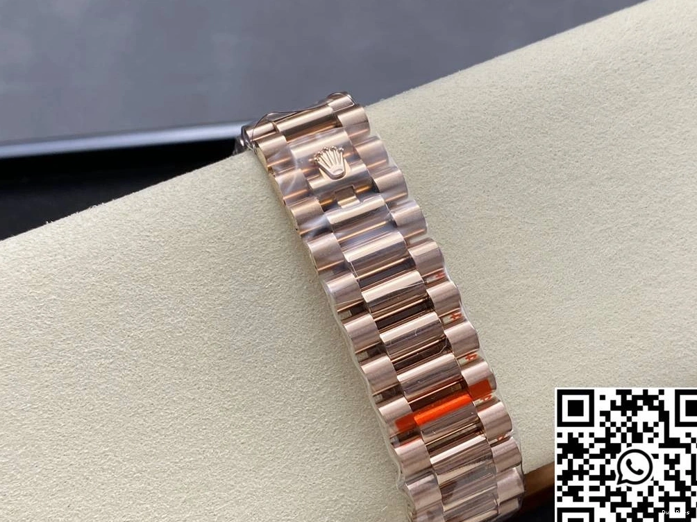 M228345rbr-0006 QF v5 Day Chocalate Rolex Factory Tungsten Dial Date Steel 0218